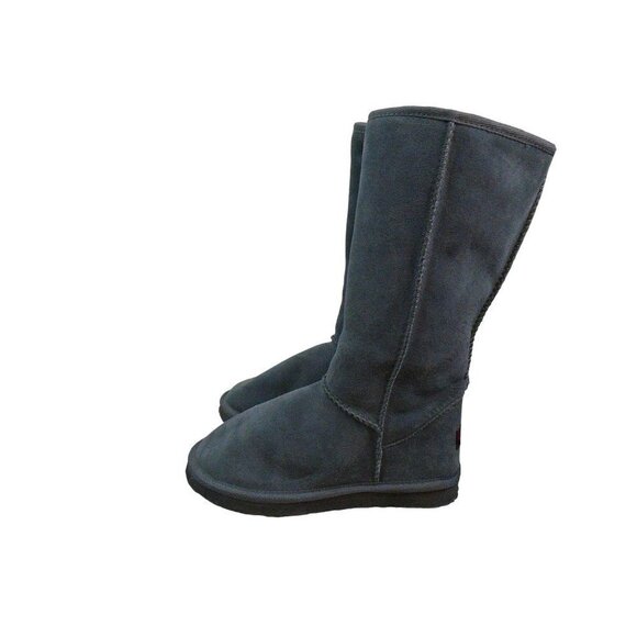 Ukala Boot Shearling Type Grey W6 Great condition Suede Upper, 100% Merino Wool - Picture 4 of 5